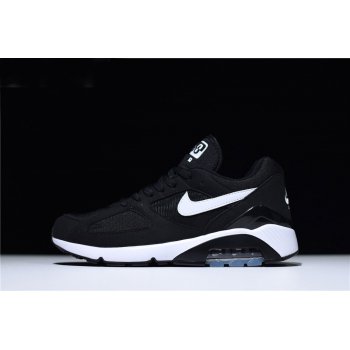 Nike Air Max 180 Black White and WoSize Trainers Running Shoes Shoes